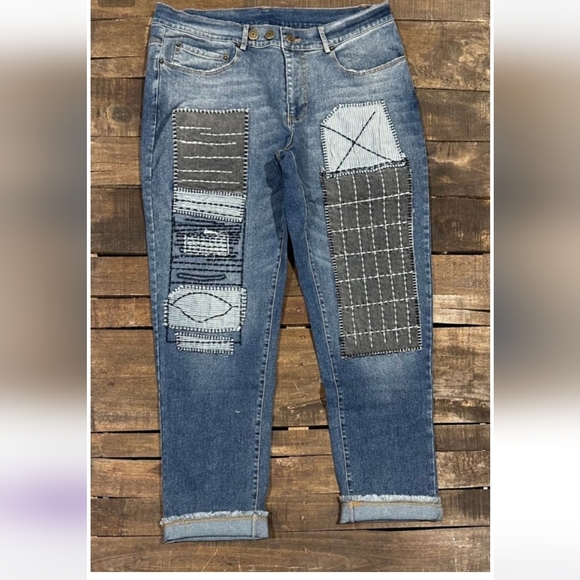 Jaded Gypsy Denim - NEW Jaded Gypsy Stitched In Dreams Jeans / Pants - 3 Sizes Available!